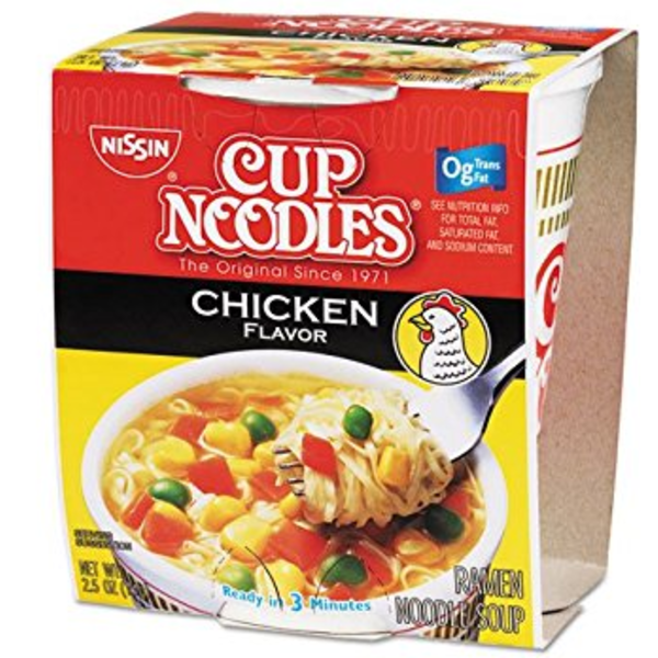 Cup Noodle - Chicken Flavor - 12/2.5 oz