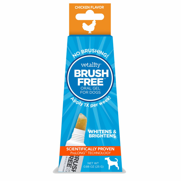 Vetality Brush Free Oral Gel for Dogs