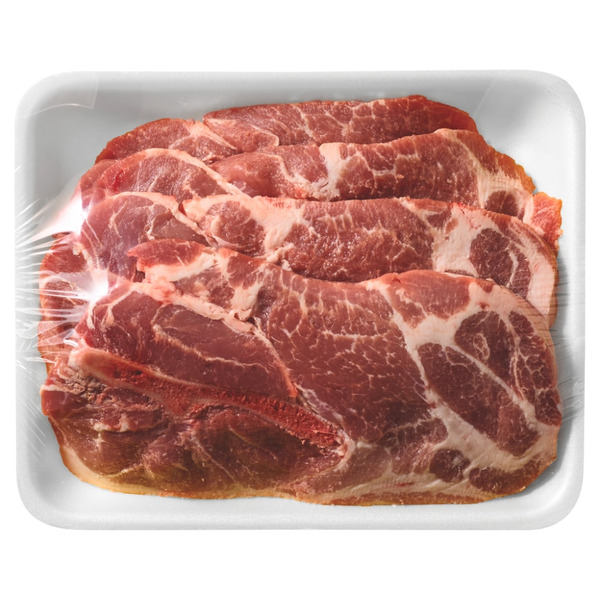 Kroger Bone-In Pork Shoulder Steaks (3 per pack) Same-Day Delivery or ...