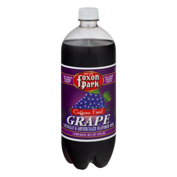 Foxon Park Soda Grape (33.8 fl oz) Instacart