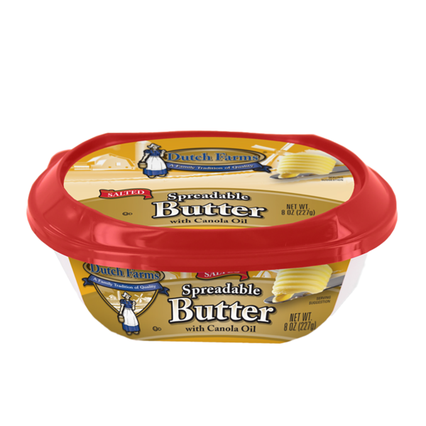 Dutch Farms Salted Spreadable Butter With Canola Oil