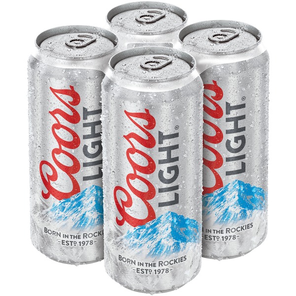 Coors Light Beer, Lager Beer Can (16 fl oz) Instacart