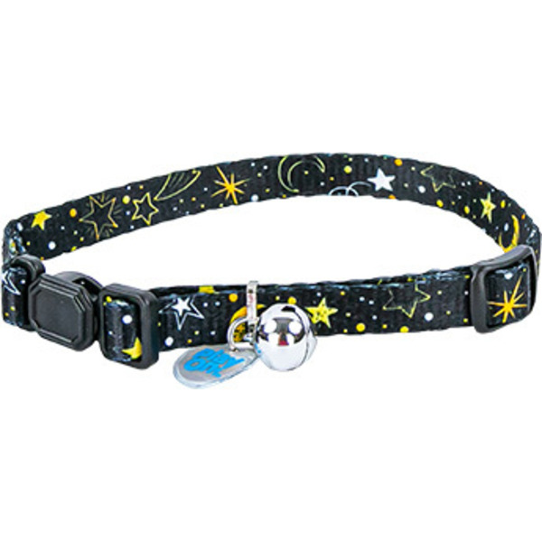 Play On Moon & Stars Printed Fashion Cat Collar
