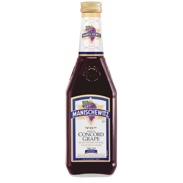 Manischewitz Concord Kosher Red Wine (750 ml) Instacart