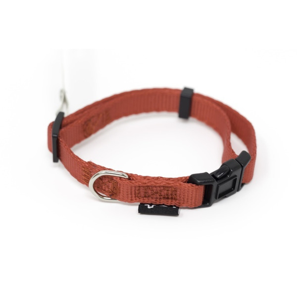 Play On Basic Adjustable Dog Collar, XS - Red
