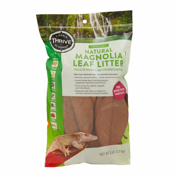 Thrive Reptiles' Natural Magnolia Leaf Litter