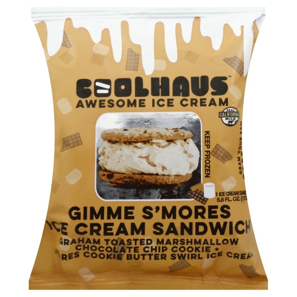 Coolhaus Ice Cream Sandwich Gimme S Mores 5 8 Oz From Jewel