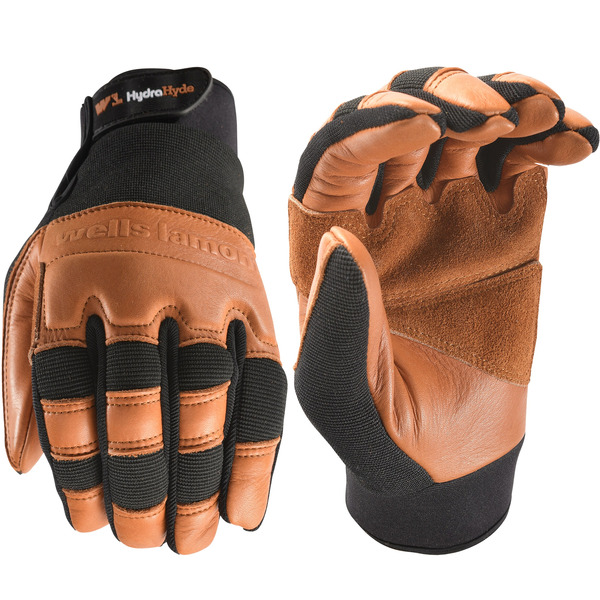 Wells Lamont Brown Leather Construction Gloves 1 -Pairs