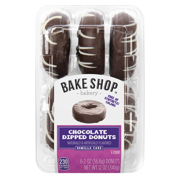 Bake Shop Everyday Donuts- Chocolate Dipped