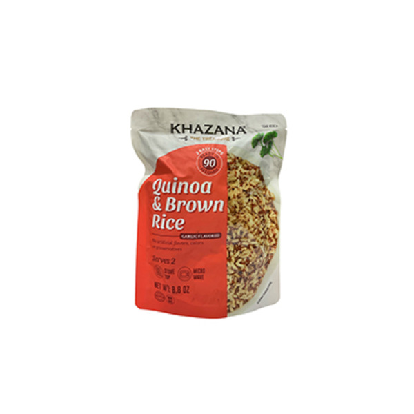 Khazana Garlic Flavored Quinoa & Brown Rice