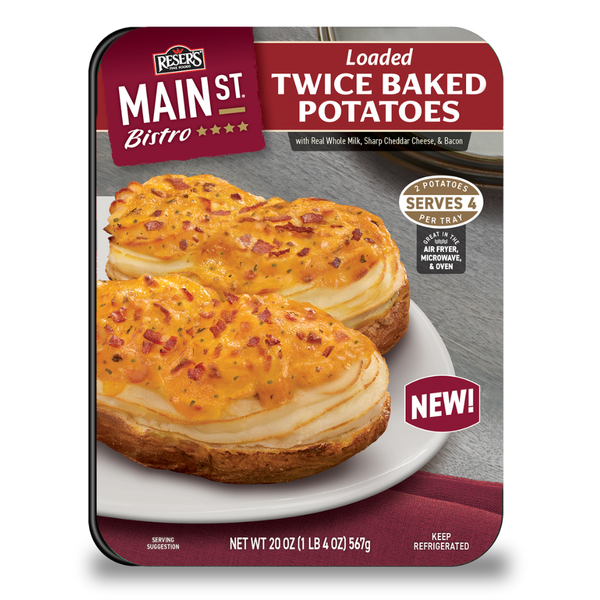 Reser's Main St Bistro Loaded Twice Baked Potatoes Same-Day