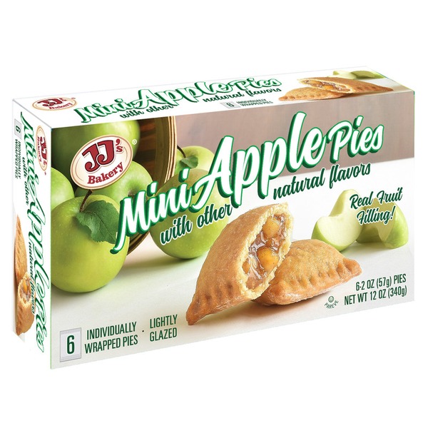 JJ's Bakery Mini Apple Pies (12 oz) Instacart