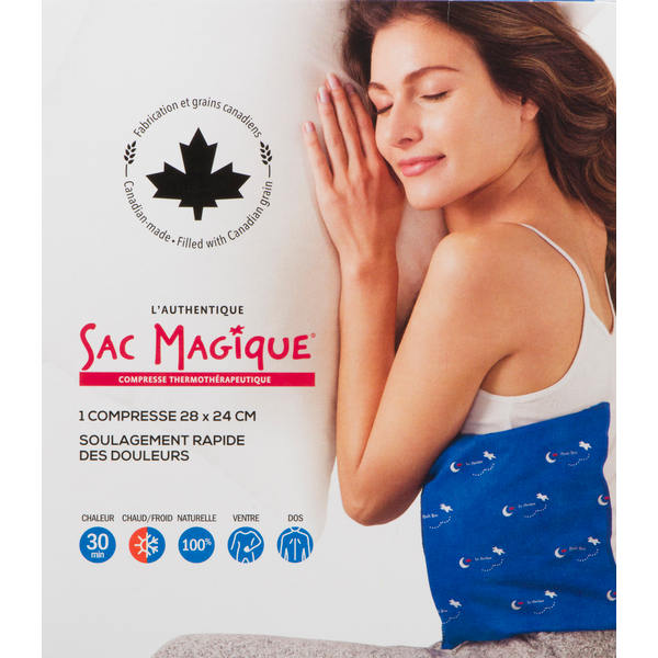 HOT MASSAGE PACK 500g 2個セット Magic Bag Hot & Cold Thermotherapeutic Pack Regular Square Pad