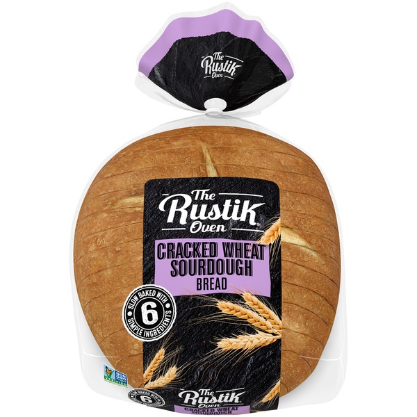 The Rustik Oven Sourdough Cracked Wheat Bread (24 oz) - Instacart