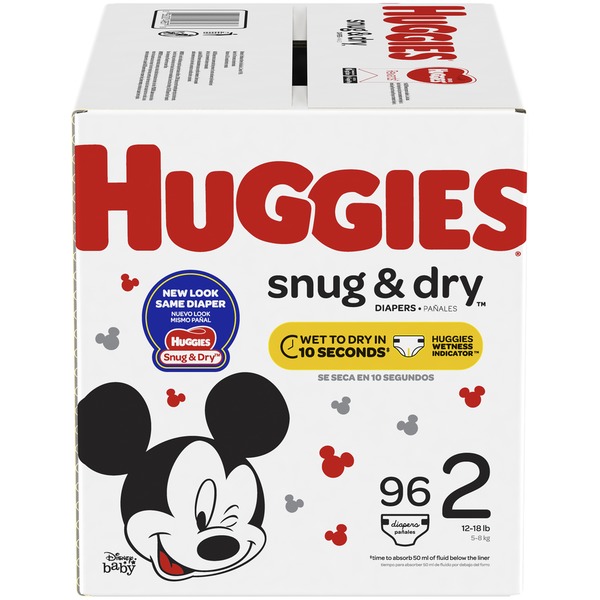 huggies snug & dry diapers size newborn