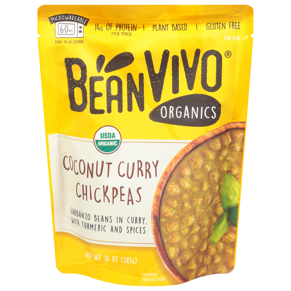 BeanVIVO Chickpeas, Coconut Curry