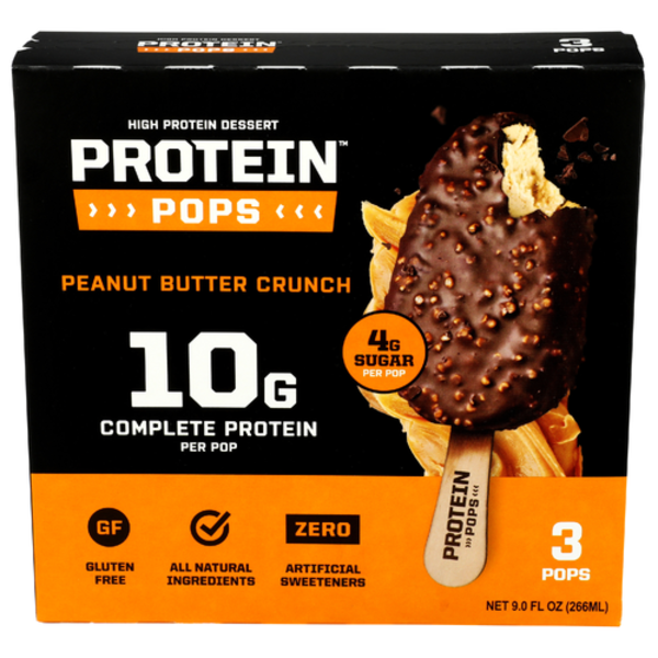 Protein Pints Peanut Butter Crunch Protein Pops 3 Pack