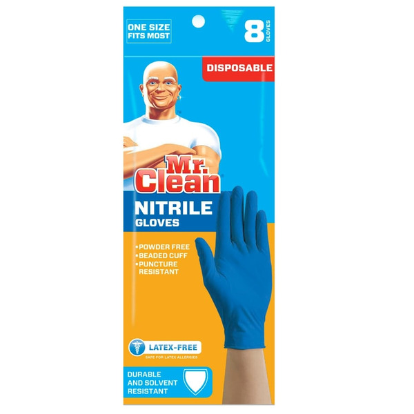 Comprare GUANTI IN NITRILE BLU SENZA POLVERE / SCATOLA 100 UNITÀ