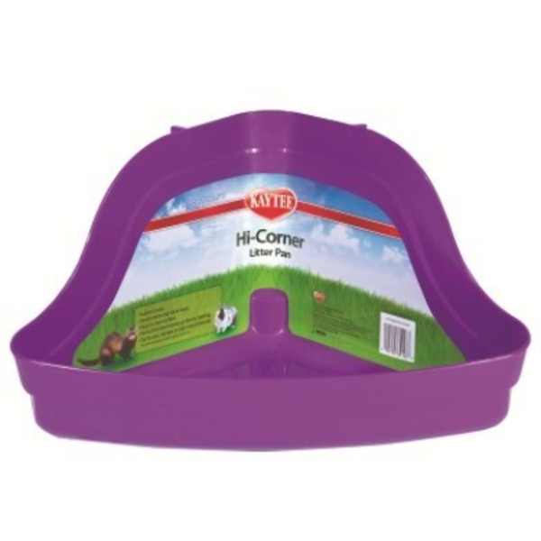 Kaytee Hi-Corner Litter Pan & Scoop