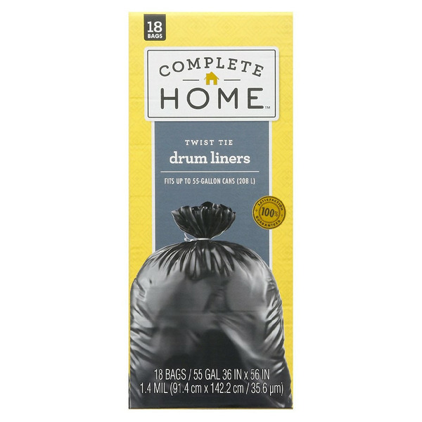 Walgreens Nice! 55 Gallon Twist Tie Drum Liners SameDay Delivery or