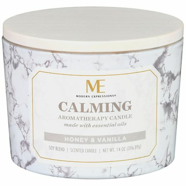 Walgreens Modern Expressions Calming Aromatherapy Jar Candle Honey