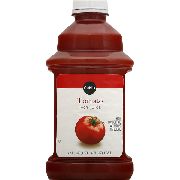 Publix 100 Juice, Tomato (46 oz) Instacart
