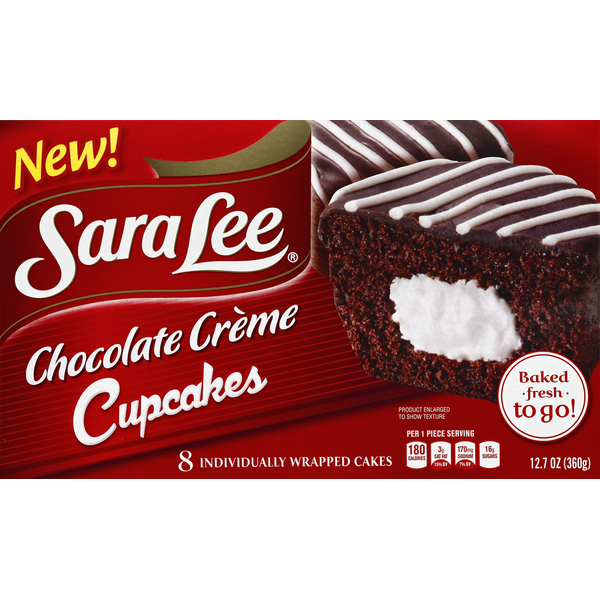 Sara Lee Cupcakes, Chocolate Creme Same-Day Delivery or Pickup