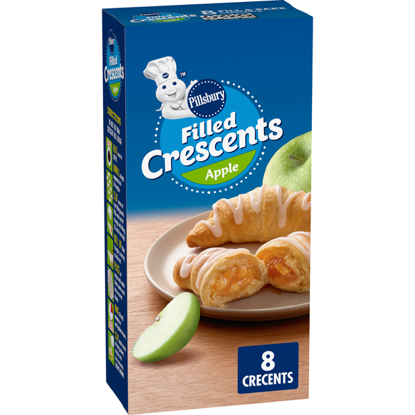 Pillsbury Filled Crescents with Apple Filling and Icing Same-Day