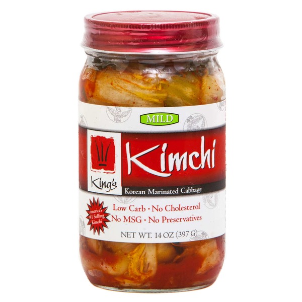 King's Asian Gourmet Mild Kimchi Korean Marinated Cabbage from Safeway Instacart
