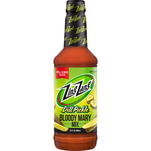 Zing Zang Dill Pickle Bloody Mary Mix, Non-Alcoholic Cocktail
