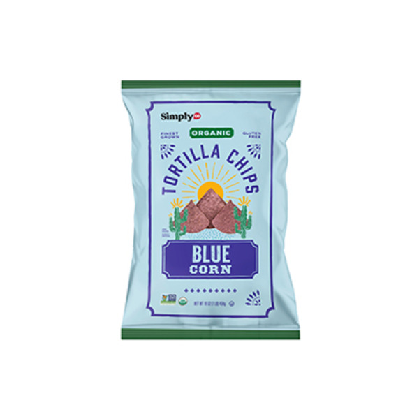 Simplygo Blue Corn Organic Tortilla Chips