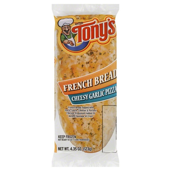 Tony's Pizza, French Bread, Cheesy Garlic (4.35 oz) Instacart