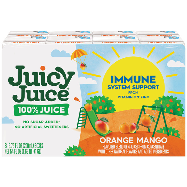 Juicy Juice 100% Juice Immune System Support from Vitamin C and
