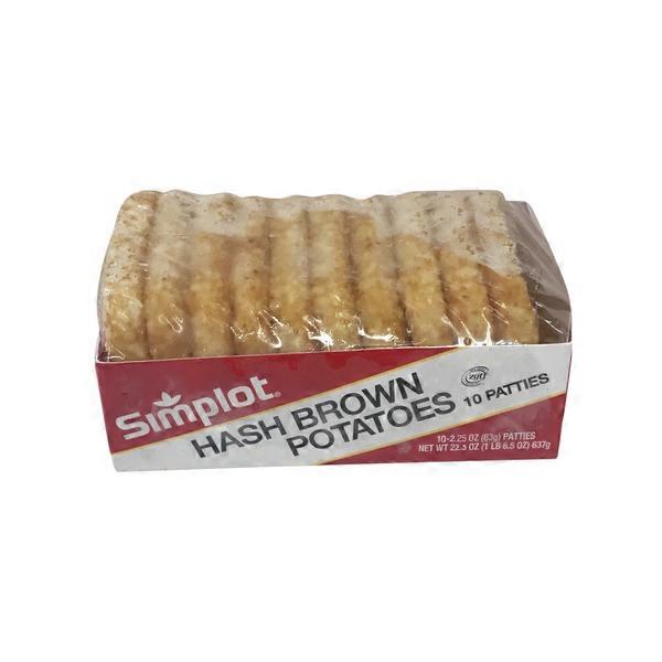 Simplot Foods Hashbrown Patties