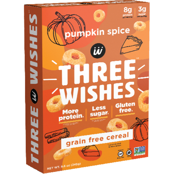 Three Wishes Cereal Pumpkin Spice Cereal (LTO) — product image