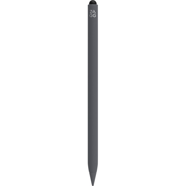 Zagg Pro Stylus 2 Active, Dual-Tip Stylus Pen With Wireless Charging - Gray