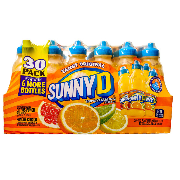 Sport Cap Tangy Original Juice, 30 x 11.3 fl oz