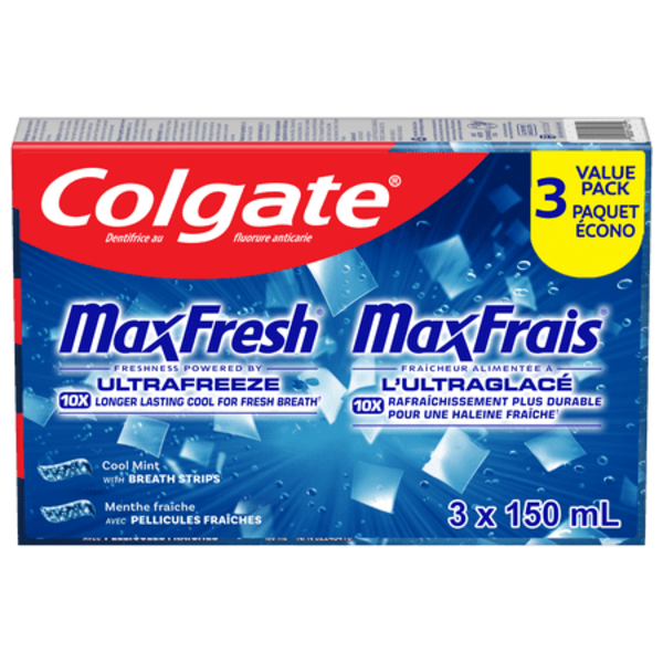 Mini Colgate Toothpaste Supe Rmini Walmart Colgate MaxFresh Cool Mint Toothpaste With Mini Breath Strips ...