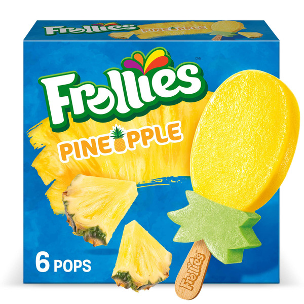 Frollies Pineapple Fruity Ice Pops Same-Day Delivery or Pickup | Cub
