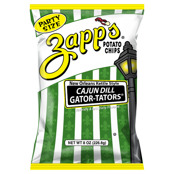 Zapp's New Orleans Kettle Style Cajun Dill Gator-tators Potato