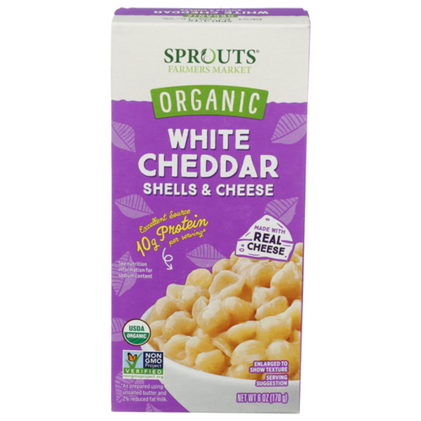 Sprouts Organic White Cheddar Shells & Cheese