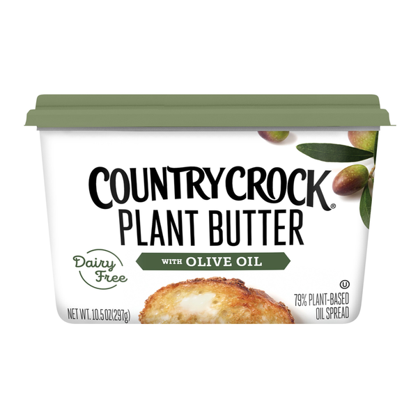 Country Crock Dairy Free Vegan Plant Butter with Olive Oil Tub