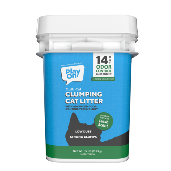 Play On Fresh Scent Pail Clumping Cat Litter