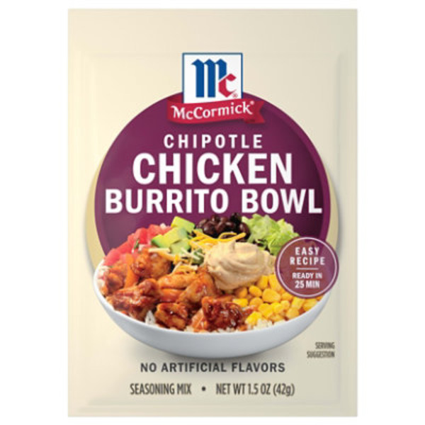 McCormick Chipotle Chicken Burrito Bowl Seasoning Mix