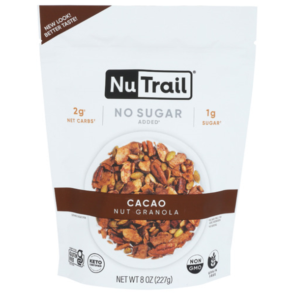 Sprouts Farmers Market NuTrail Cacao, No Sugar Added, Nut Granola SameDay Delivery or Pickup