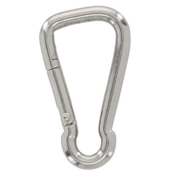 Hillman Hardware Essentials 3-1/4 in. Interlocking Spring Snap, Stainless Steel