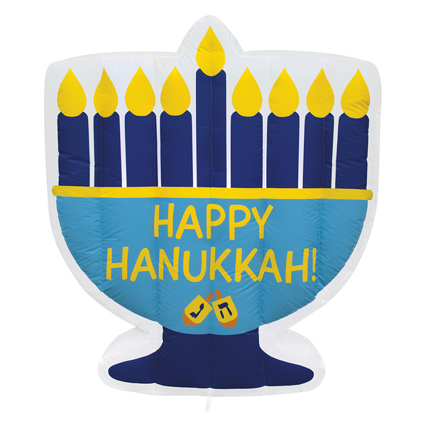 ALDI Huntington Home Inflatable Hanukkah Menorah SameDay Delivery or