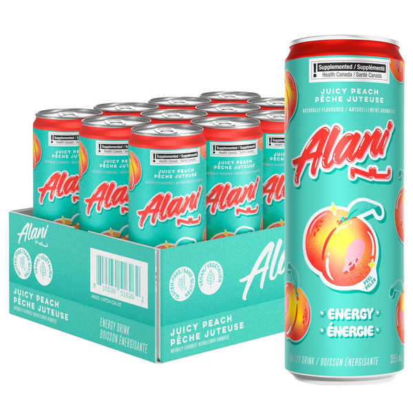 Alani Nu Juicy Peach Energy Drink