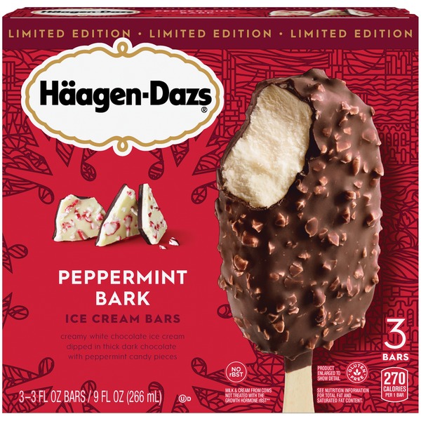 HaagenDazs Limited Edition Ice Cream Bars (3 ct) Instacart