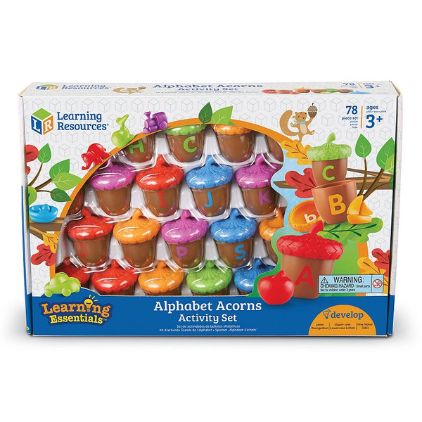 Learning Resources Alphabet Acorns Activity Set